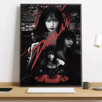 aespa Powerful Drama Wall Art