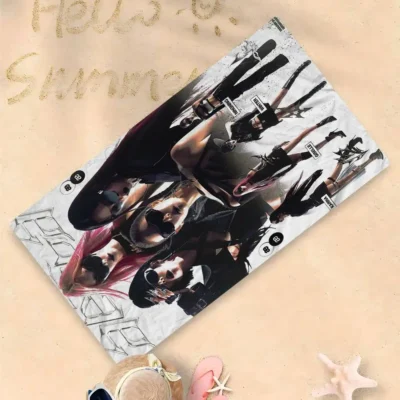 aespa Whiplash Magnetic Visual Presence Beach Towels