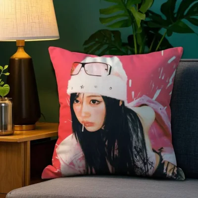 aespa Pink Giselle Pillow Case