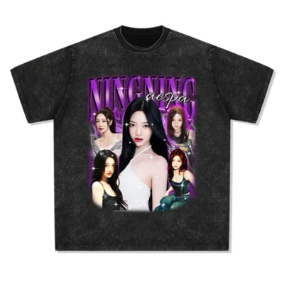 aespa Ningning Mineral T-shirt