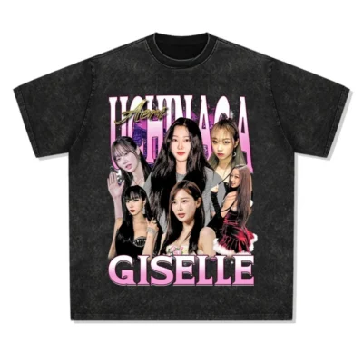 aespa Giselle Mineral T-shirt