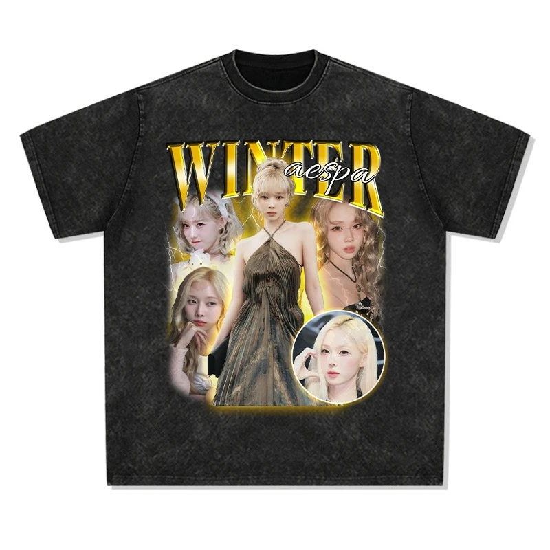 aespa Kim Min-jeong Mineral T-shirt