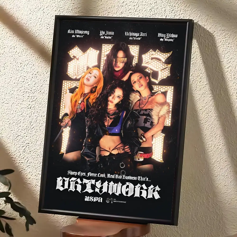 aespa Dirty Work Wall Art