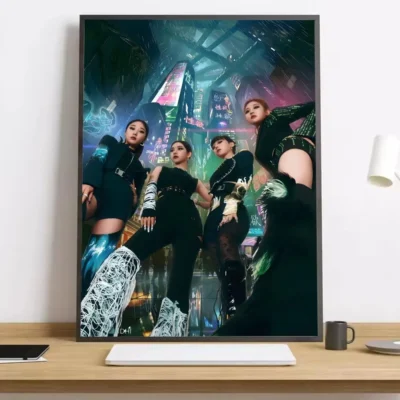 aespa Dark & Mysterious Black Mamba Wall Art