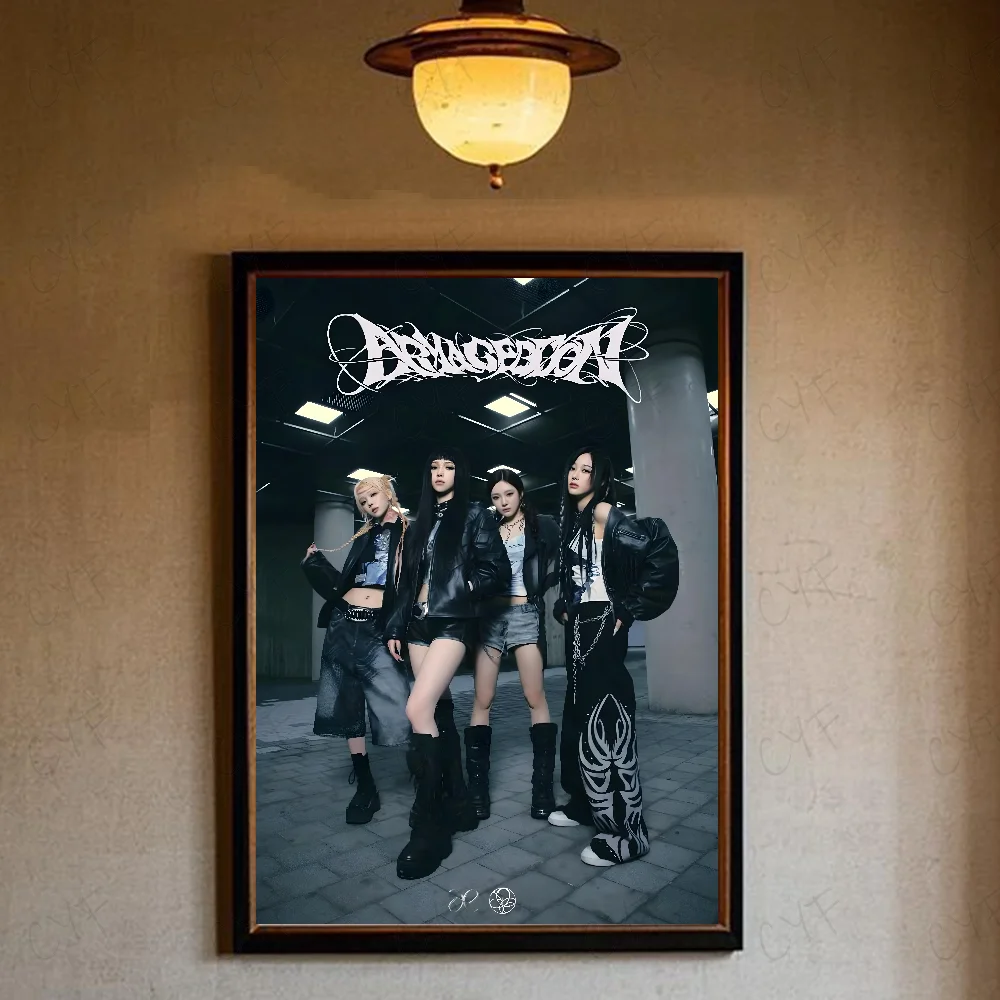 Girl Group Kpop Aespa Armageddon Wall Art