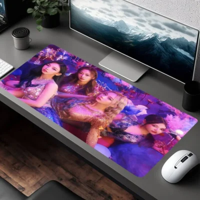 KPOP Aespa Black Mamba  Mousepad