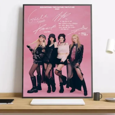 aespa The Culture Album Wall Art