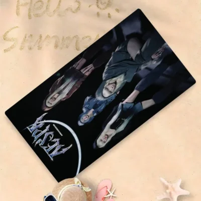 aespa Armageddon Concept Beach Towels