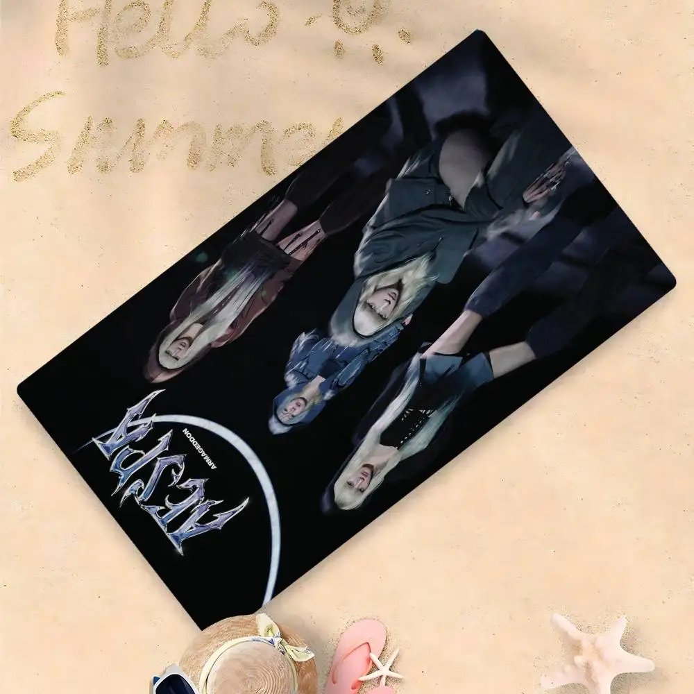 aespa Armageddon Concept Beach Towels