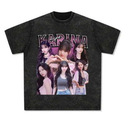 aespa Yu Ji-min Mineral T-shirt