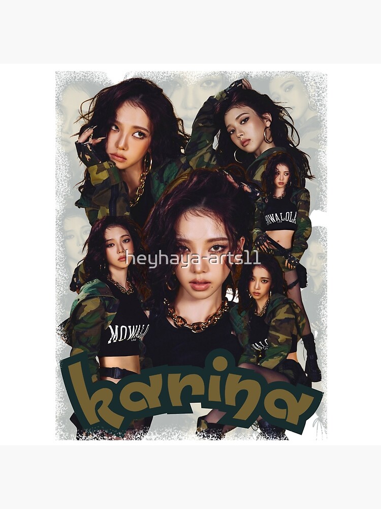 Aespa Karina Whiplash Throw Pillow - Image 2