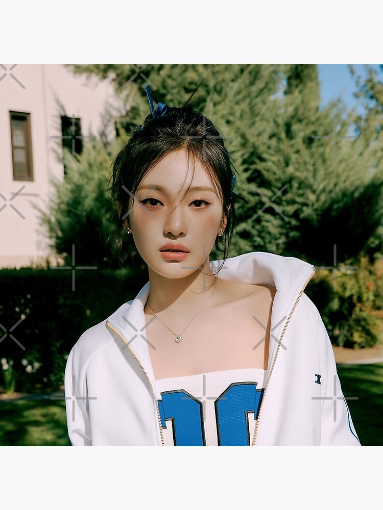 Aespa Ning Ning Spicy Throw Pillow - Image 2