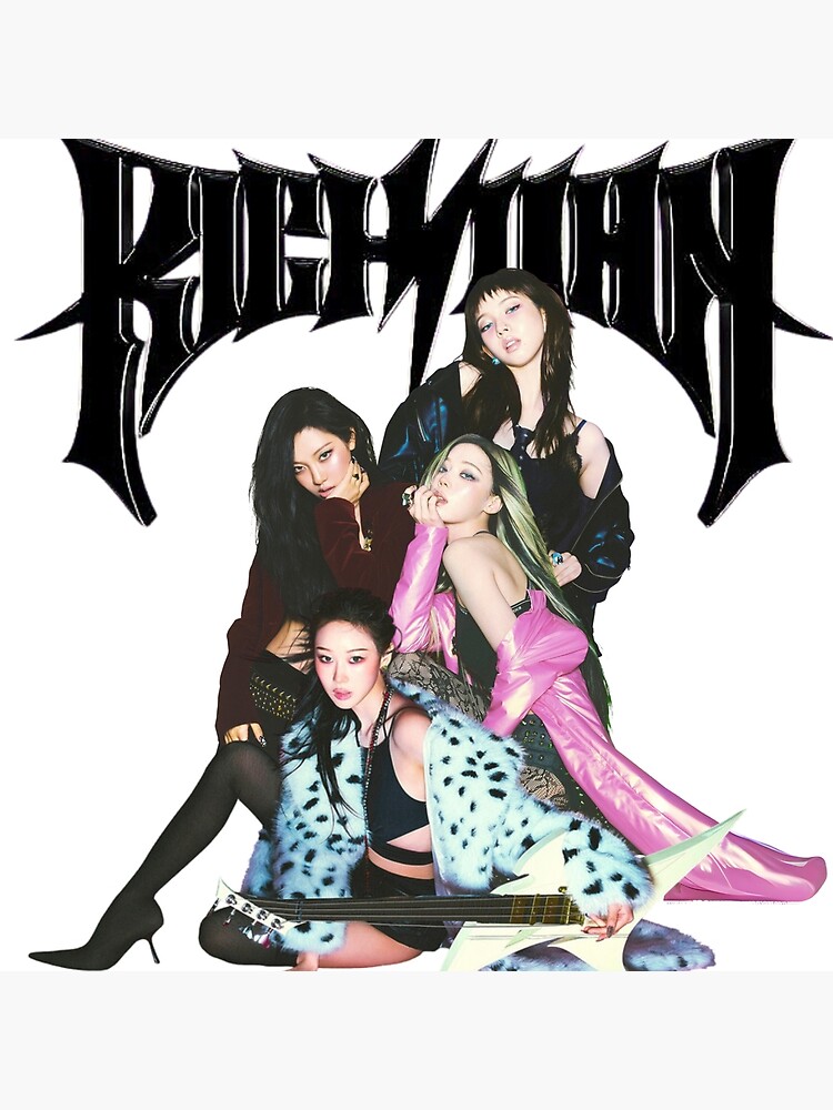 Aespa Rich Man Group Shower Curtain - Image 2