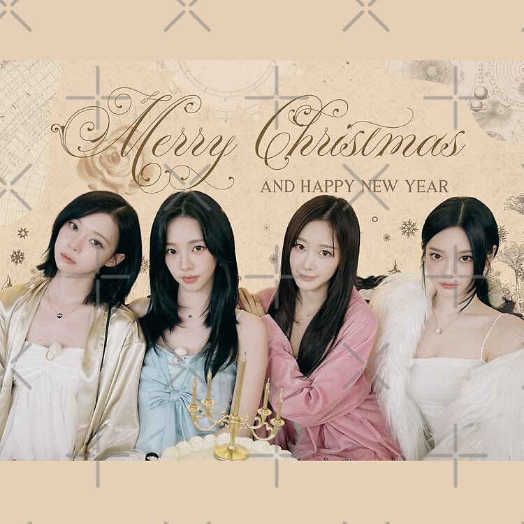 Merry Christmas Aespa Tote Bag - Image 2