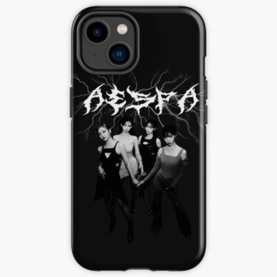 Aespa Black And White Iphone Case