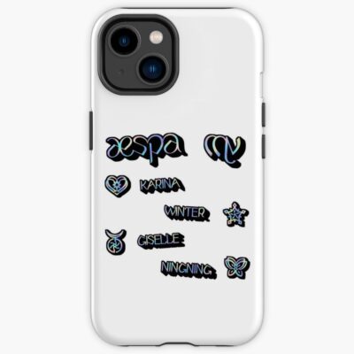 Aespa K Pop Stickers Iphone Case