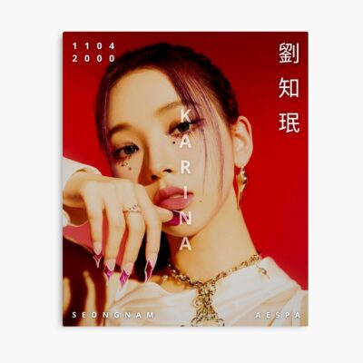 Aespa Karina Girls Photo Teaser Poster