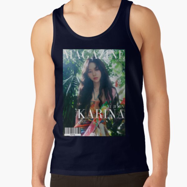 Aespa Karina Magazine Cover Tank Top - Image 5
