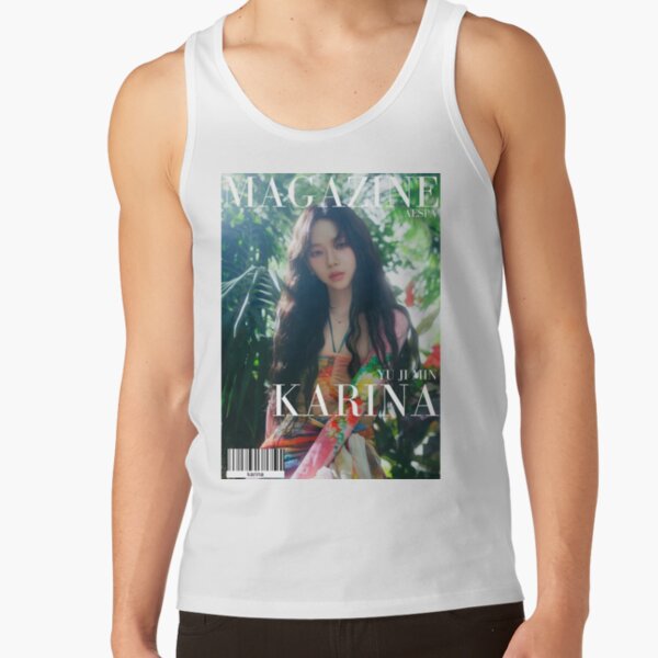 Aespa Karina Magazine Cover Tank Top
