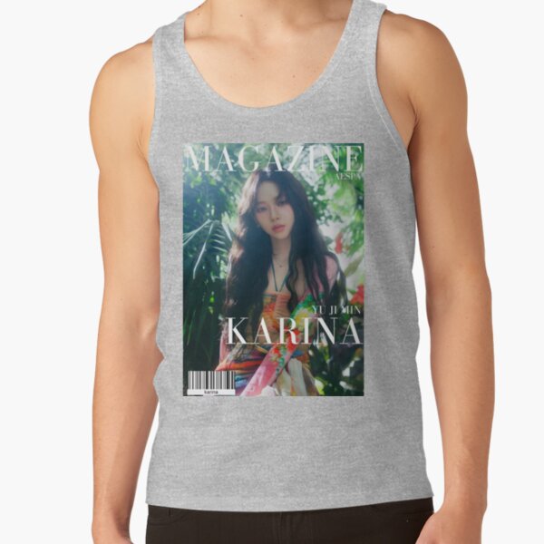 Aespa Karina Magazine Cover Tank Top - Image 3