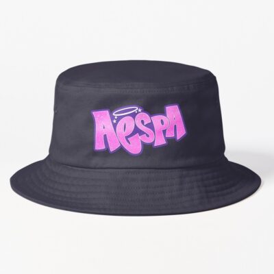 Aespa Unique Logo Bucket Hat