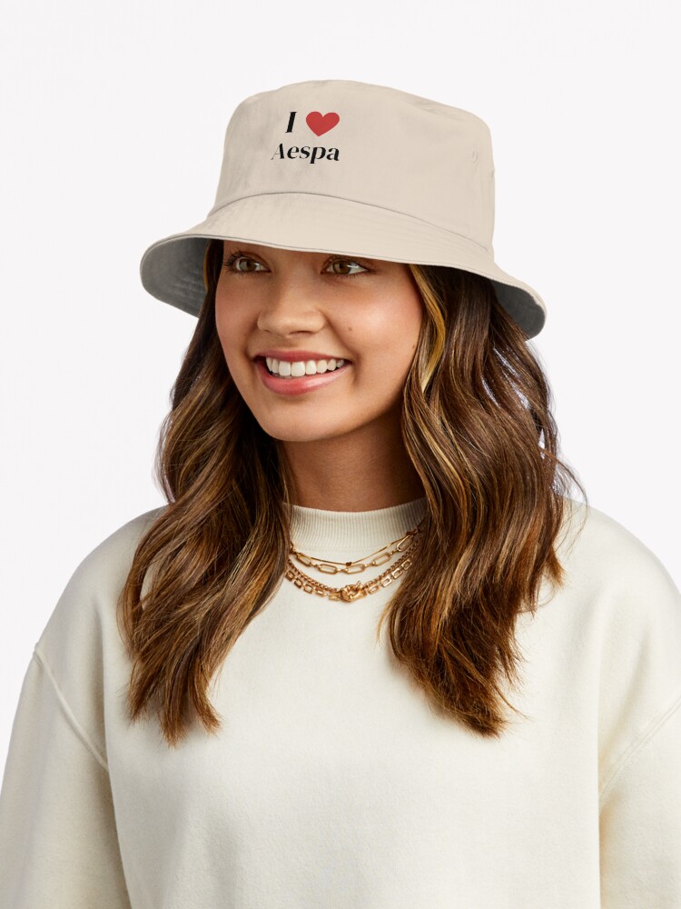 I L O V E Aespa Bucket Hat - Image 2