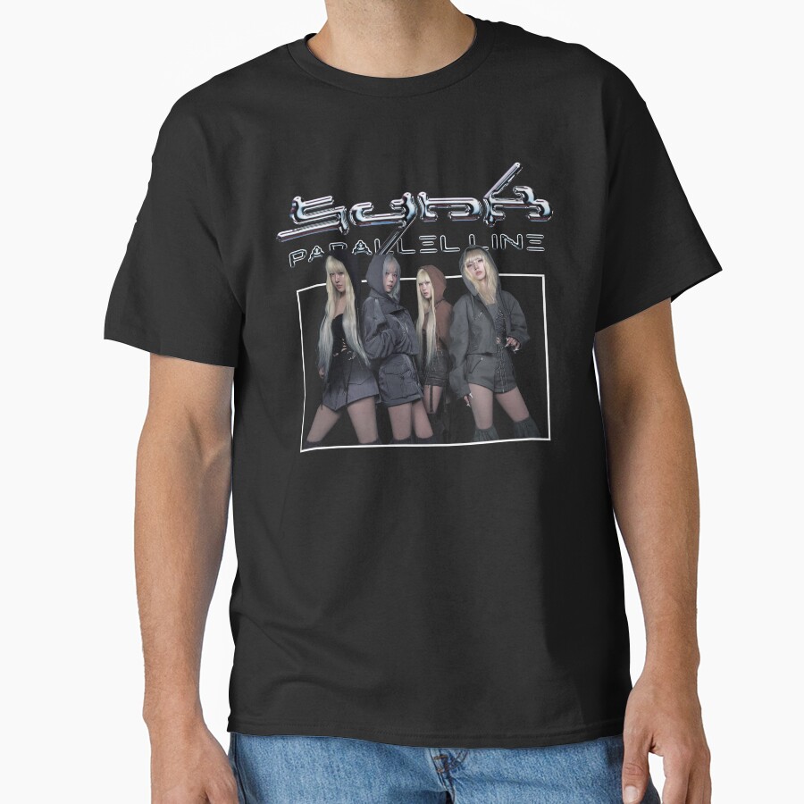 Aespa 2024 Live Tour Synk Parallel Line T-shirt