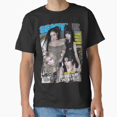 Aespa Kpop 4 Spicy T-shirt