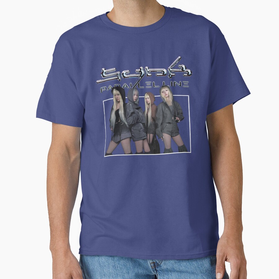 Aespa 2024 Live Tour Synk Parallel Line T-shirt - Image 4