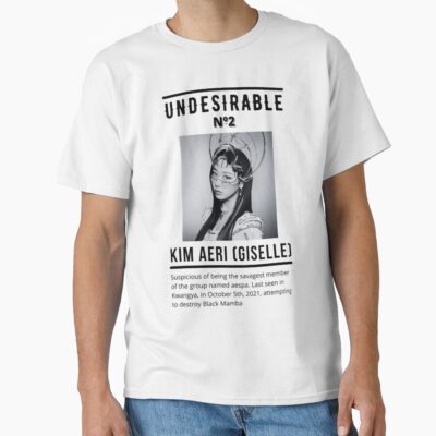 Aespa Giselle Undesirable Poster T-shirt