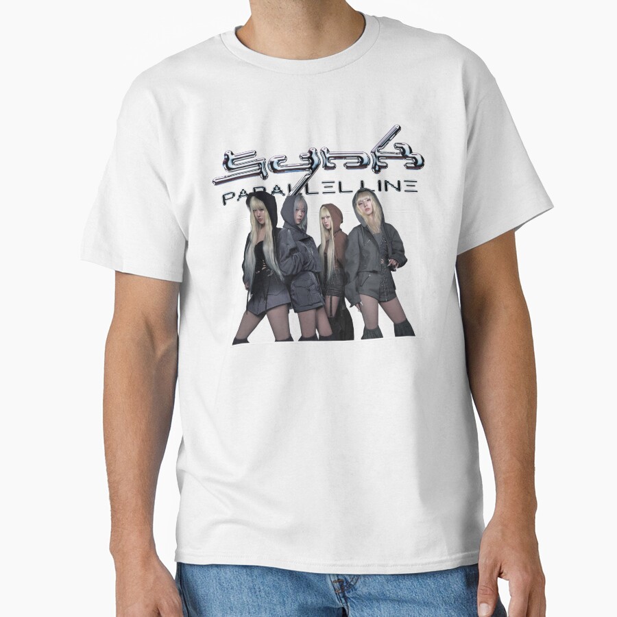 Aespa 2024 Live Tour Synk Parallel Line T-shirt - Image 2