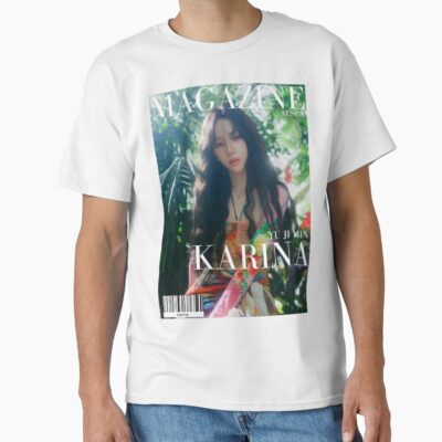 Aespa Karina Magazine Cover T-shirt