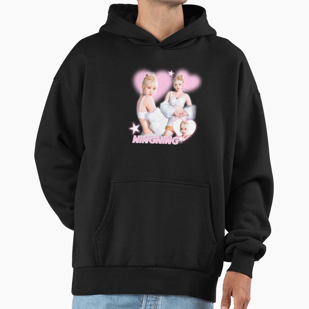 Aespa Ningning Shirt Tour 2023 Synk Hyper Line Hoodie - Image 2