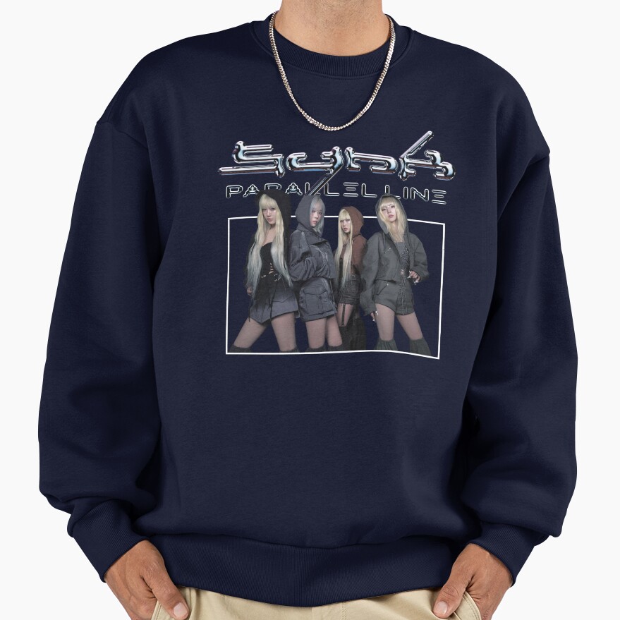 Aespa 2024 Live Tour Synk Parallel Line Sweatshirt - Image 5