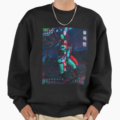 Aespa Karina Savage Glitch Version Sweatshirt