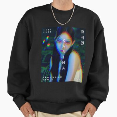New Aespa Karina Savage Glitch Version Sweatshirt