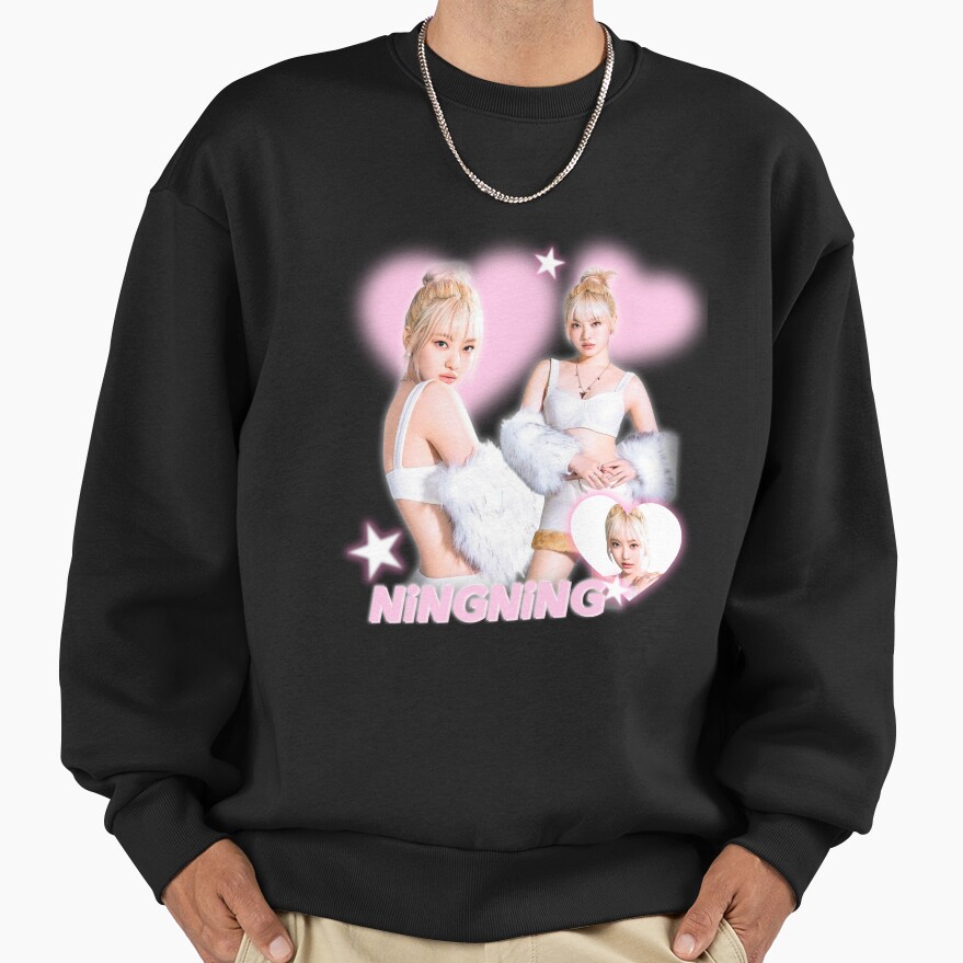 Aespa Ningning Shirt Tour 2023 Synk Hyper Line Sweatshirt - Image 2