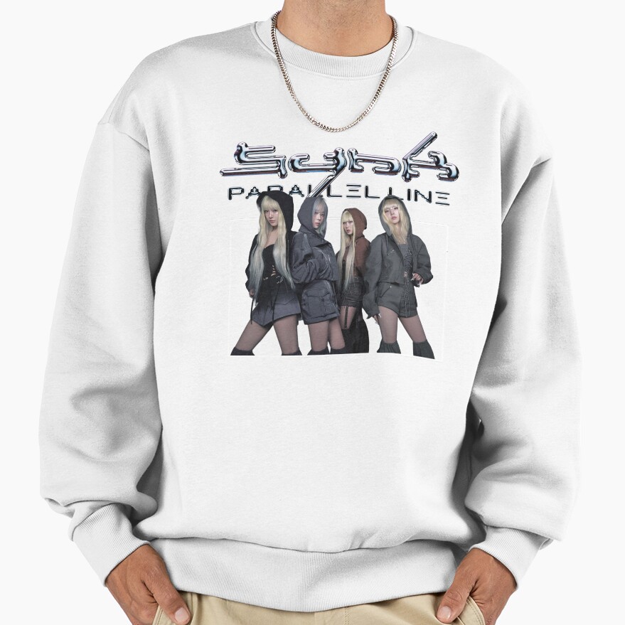 Aespa 2024 Live Tour Synk Parallel Line Sweatshirt - Image 2