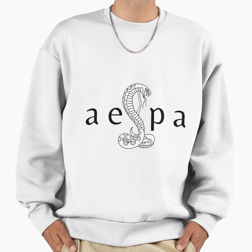 Aespa Logo Art Sticky Sweatshirt