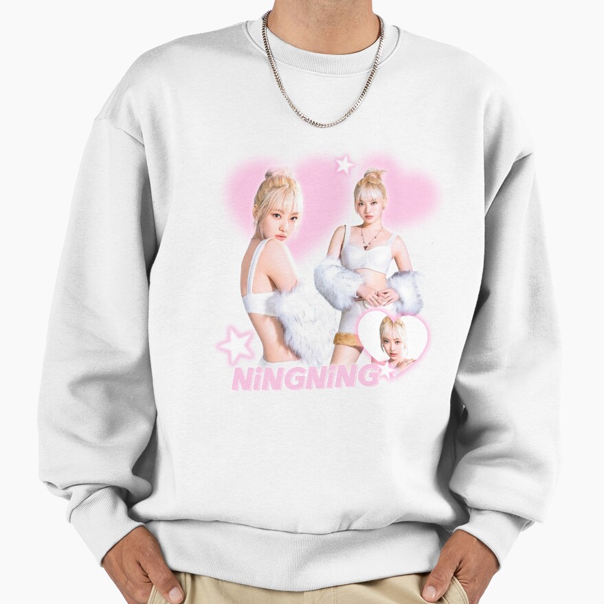 Aespa Ningning Shirt Tour 2023 Synk Hyper Line Sweatshirt