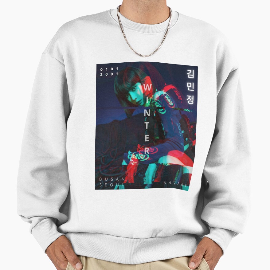 Aespa Winter Savage Glitch Version Sweatshirt - Image 2