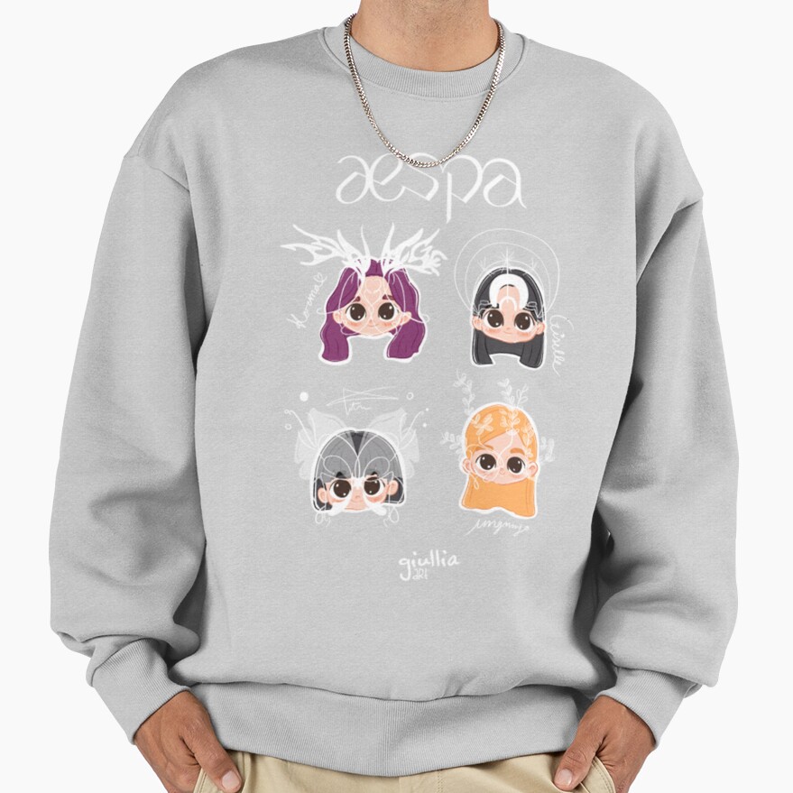 Aespa Savage Fanart Sweatshirt - Image 4