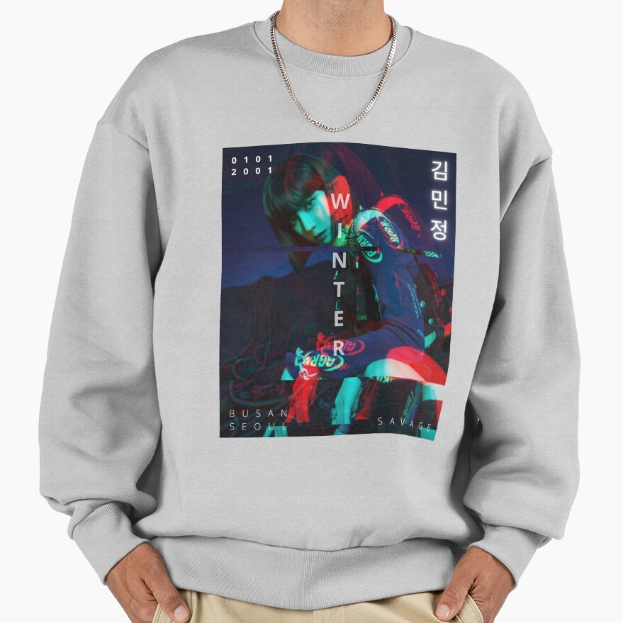 Aespa Winter Savage Glitch Version Sweatshirt - Image 4