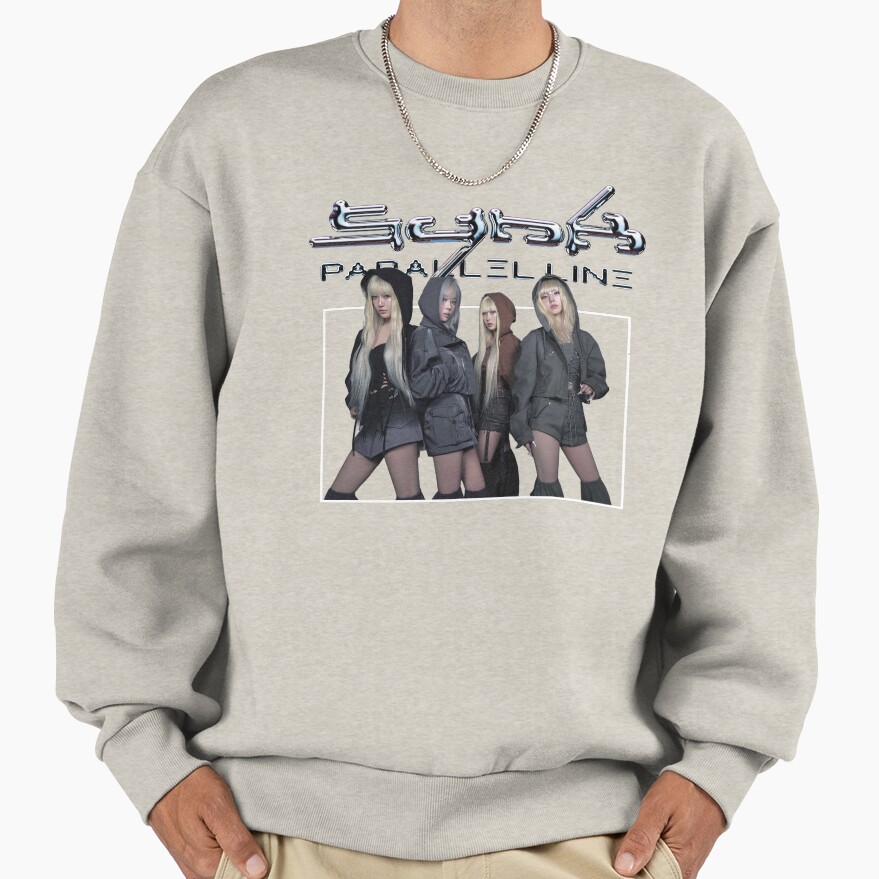 Aespa 2024 Live Tour Synk Parallel Line Sweatshirt - Image 3
