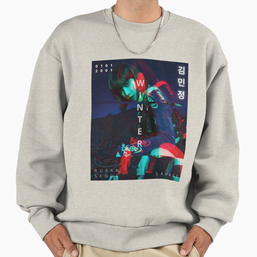 Aespa Winter Savage Glitch Version Sweatshirt - Image 3