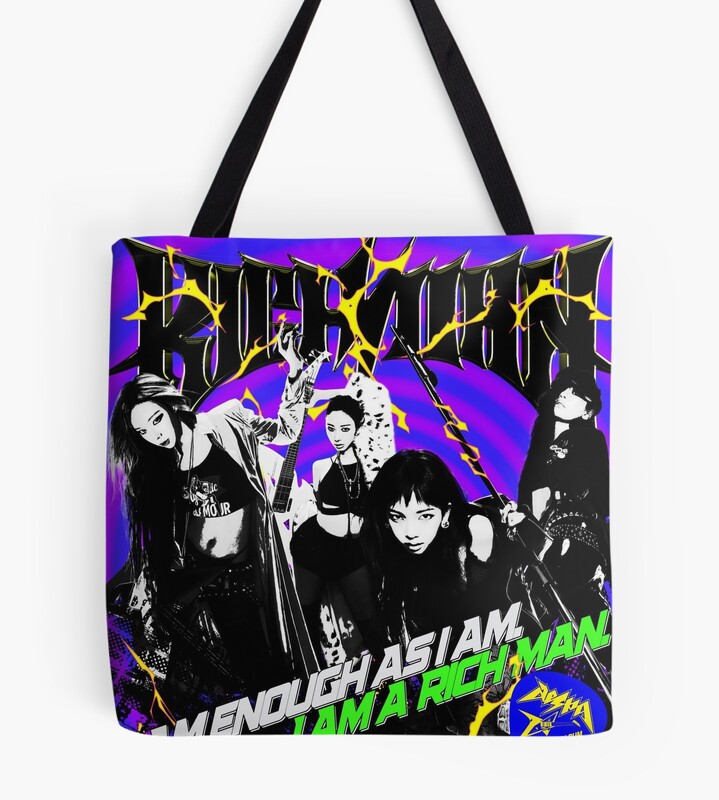 Aespa Rich Man Illustration Art Tote Bag