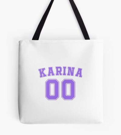 Aespa Karina Varsity Tote Bag