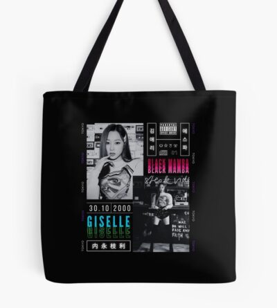 Aespa Giselle Black Mamba Era Tote Bag