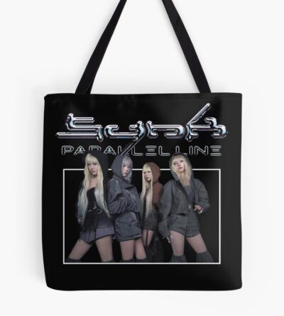 Aespa 2024 Live Tour Synk Parallel Line Tote Bag