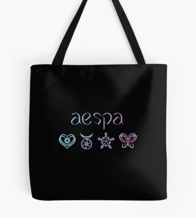 Aespa Symbols Tote Bag